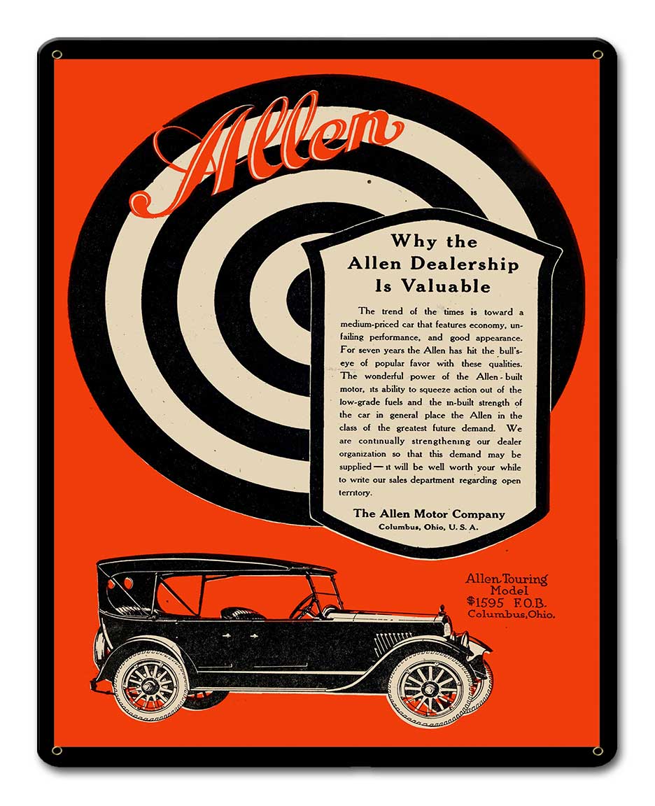 Allen Touring Model 1920