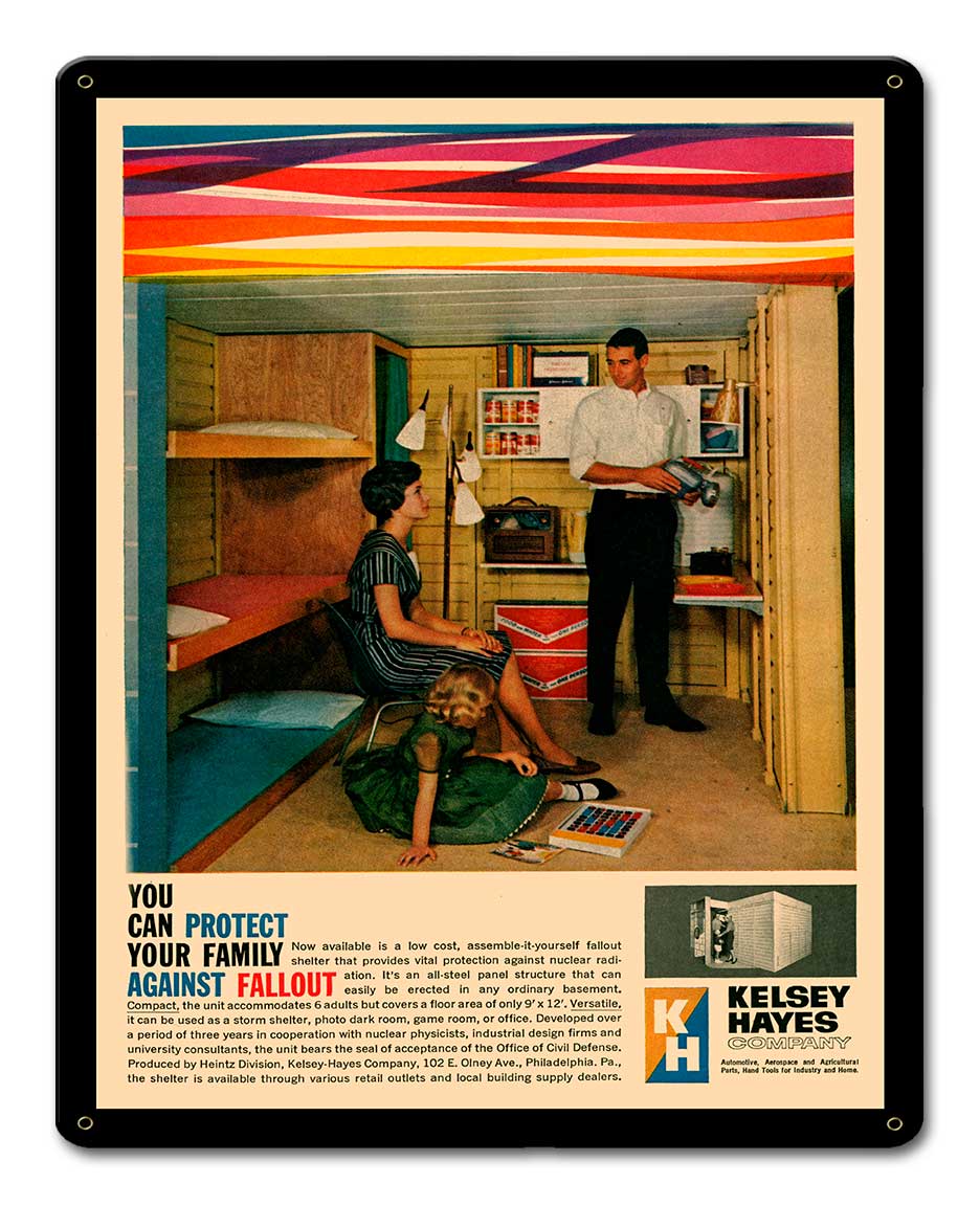 Kelsey Hayes Fallout Shelter 12 x 15 Satin