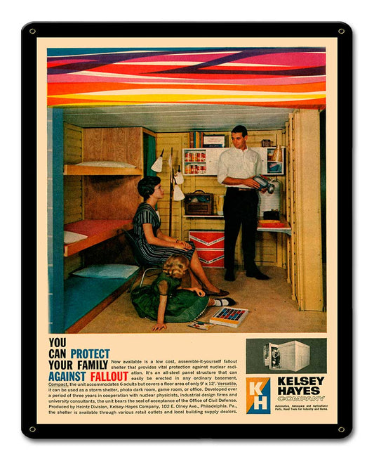 Kelsey Hayes Fallout Shelter 12 x 15 Satin