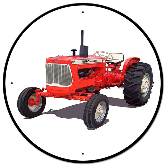 Allis Chalmers D15 28 X 28 vintage metal sign