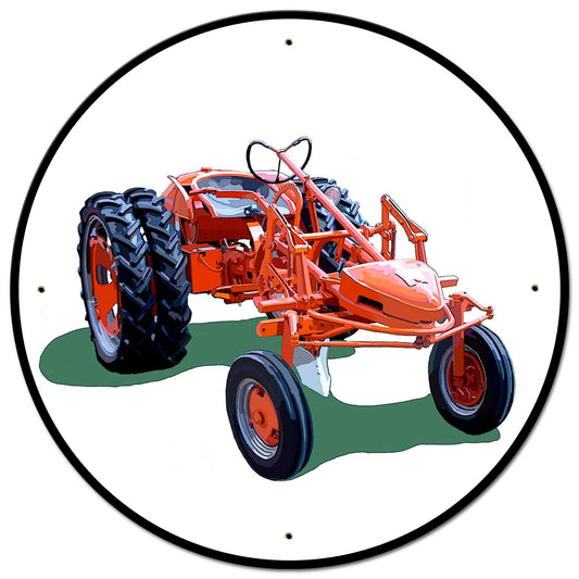 Allis Chalmers Model G 28 X 28 vintage metal sign