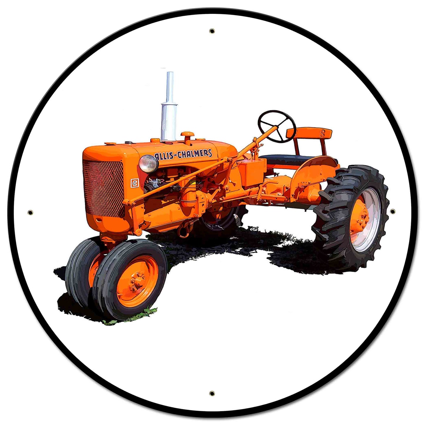 Allis Chalmers Model C 28 X 28 vintage metal sign