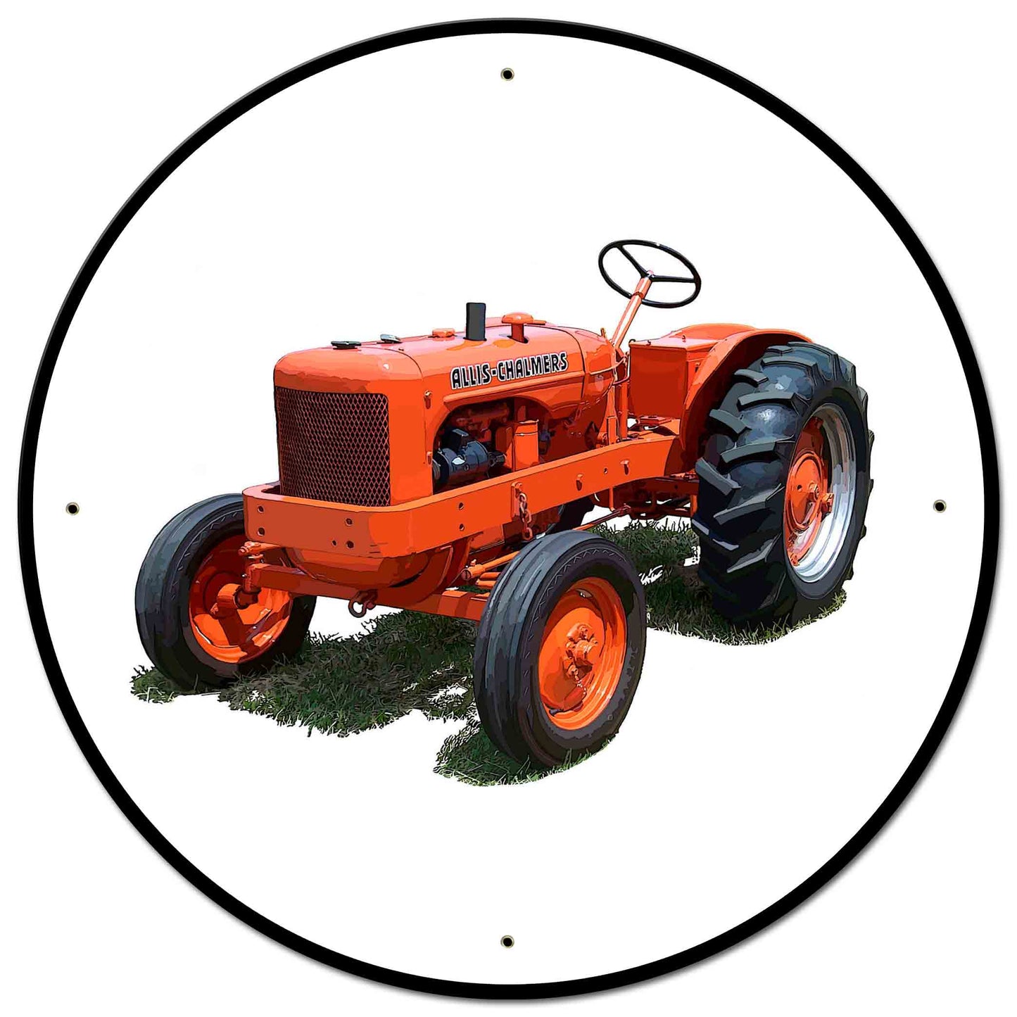 Allis Chalmers IB 28 X 28 vintage metal sign