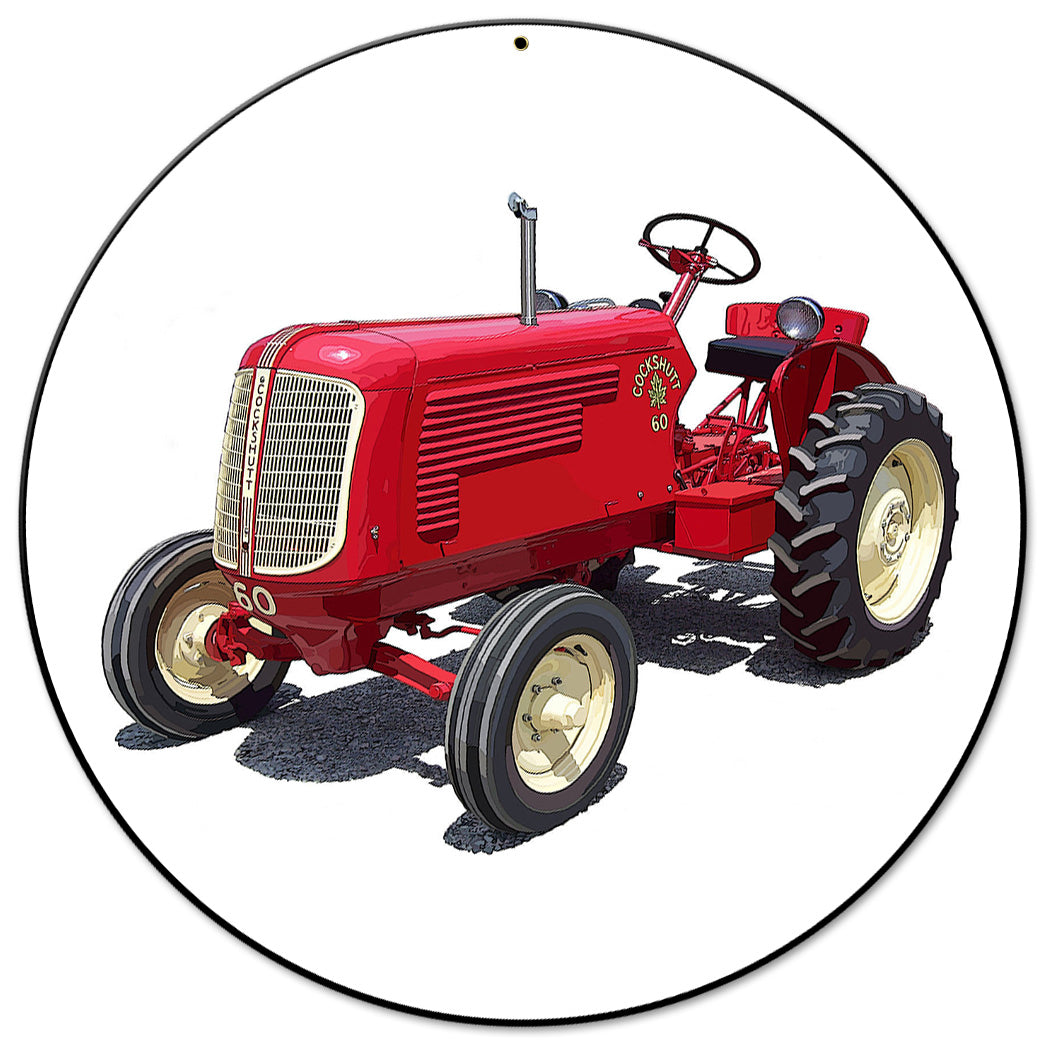 Cockshutt 60 14 X 14 vintage metal sign