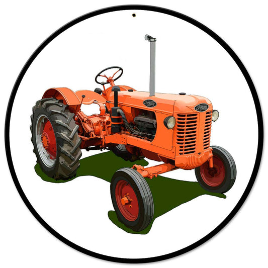 Brockway Farm Tractor 14 X 14 vintage metal sign
