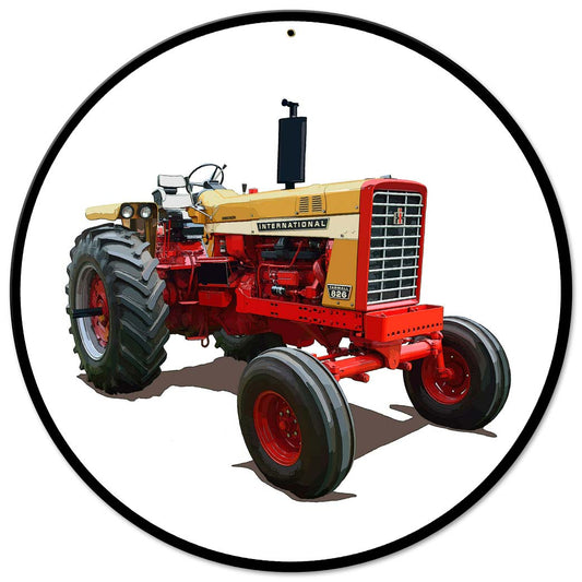 Farmall 826 14 X 14 vintage metal sign