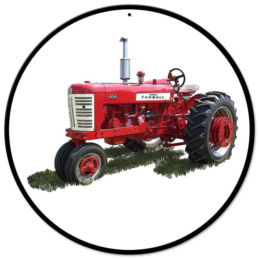 Farmall 450 14 X 14 vintage metal sign