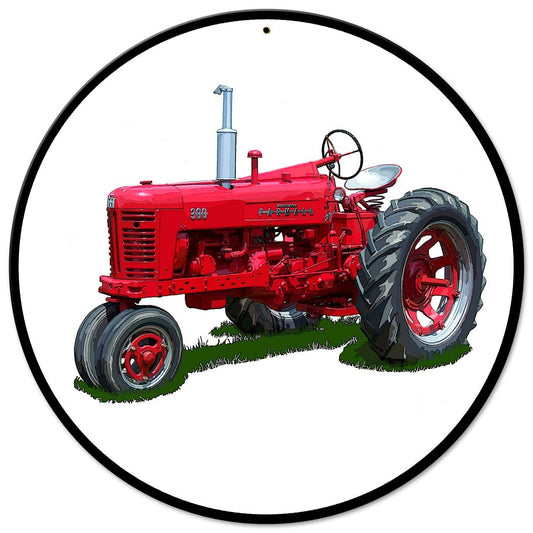 Farmall 300 14 X 14 vintage metal sign