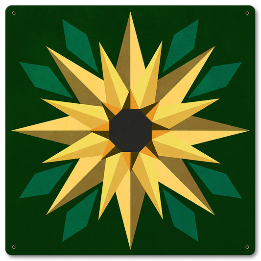 Sunflower Green Bkgd