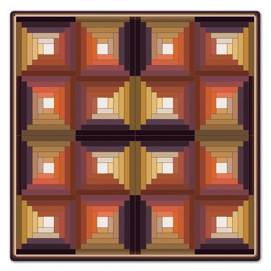 Log Cabin Quilt 2