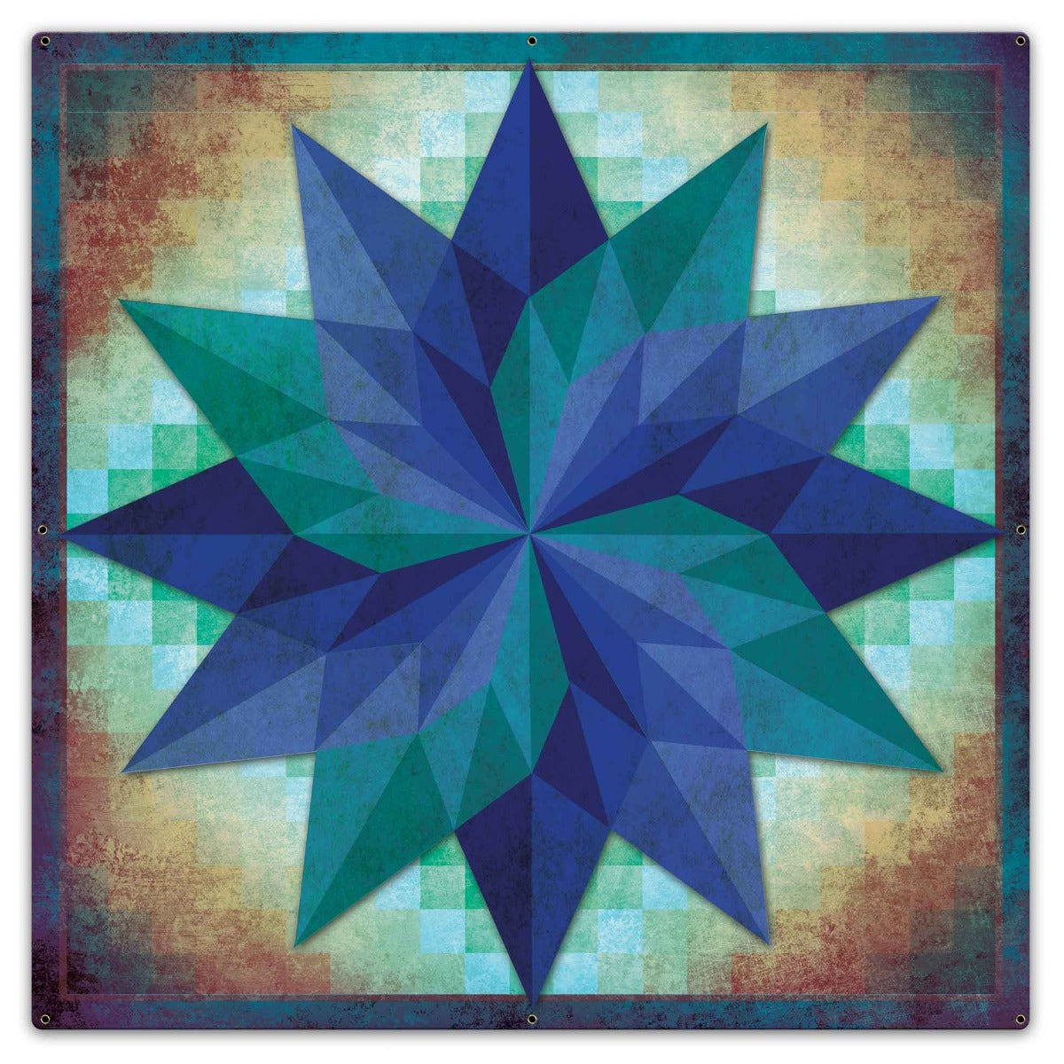 Around The World Starburst Pattern