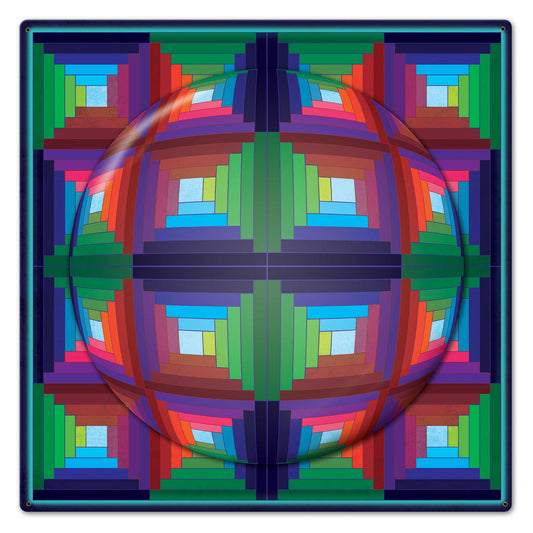 Log Cabin Quilt 1 Sphere