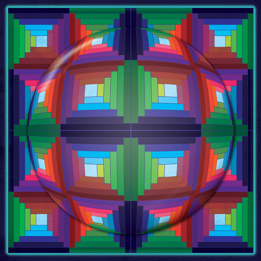 Log Cabin Quilt 1 Sphere