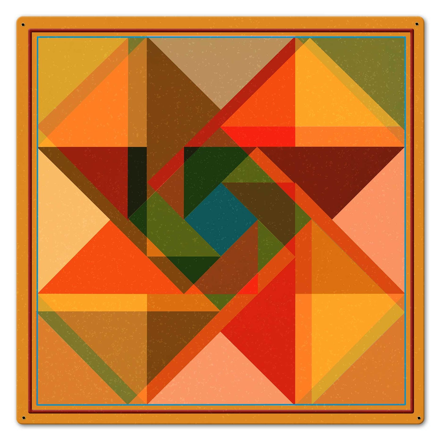 TRIANGLE QUILT OVERLAY