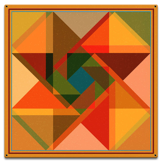 TRIANGLE QUILT OVERLAY