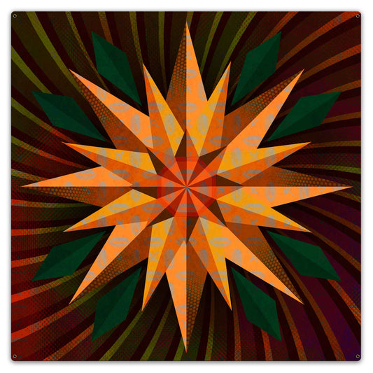 Sunflower Sphere Colorful