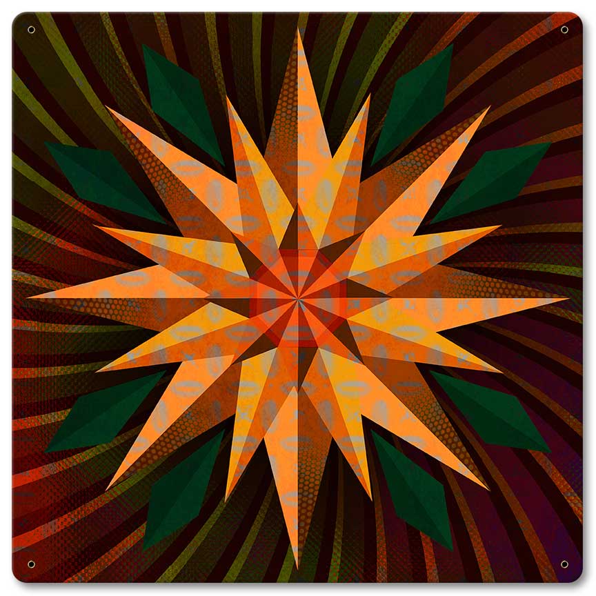 Sunflower Sphere Colorful