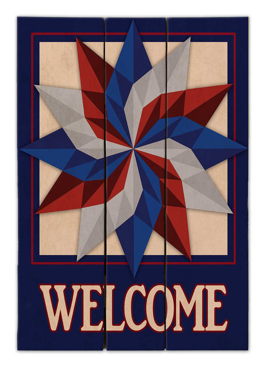 Starburst Design Welcome