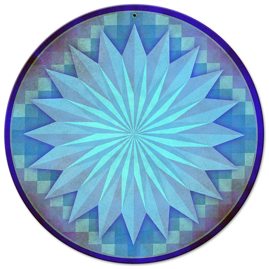 Multi Starburst Around The World Blue