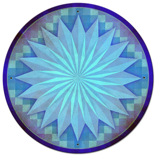 Multi Starburst Around The World Blue