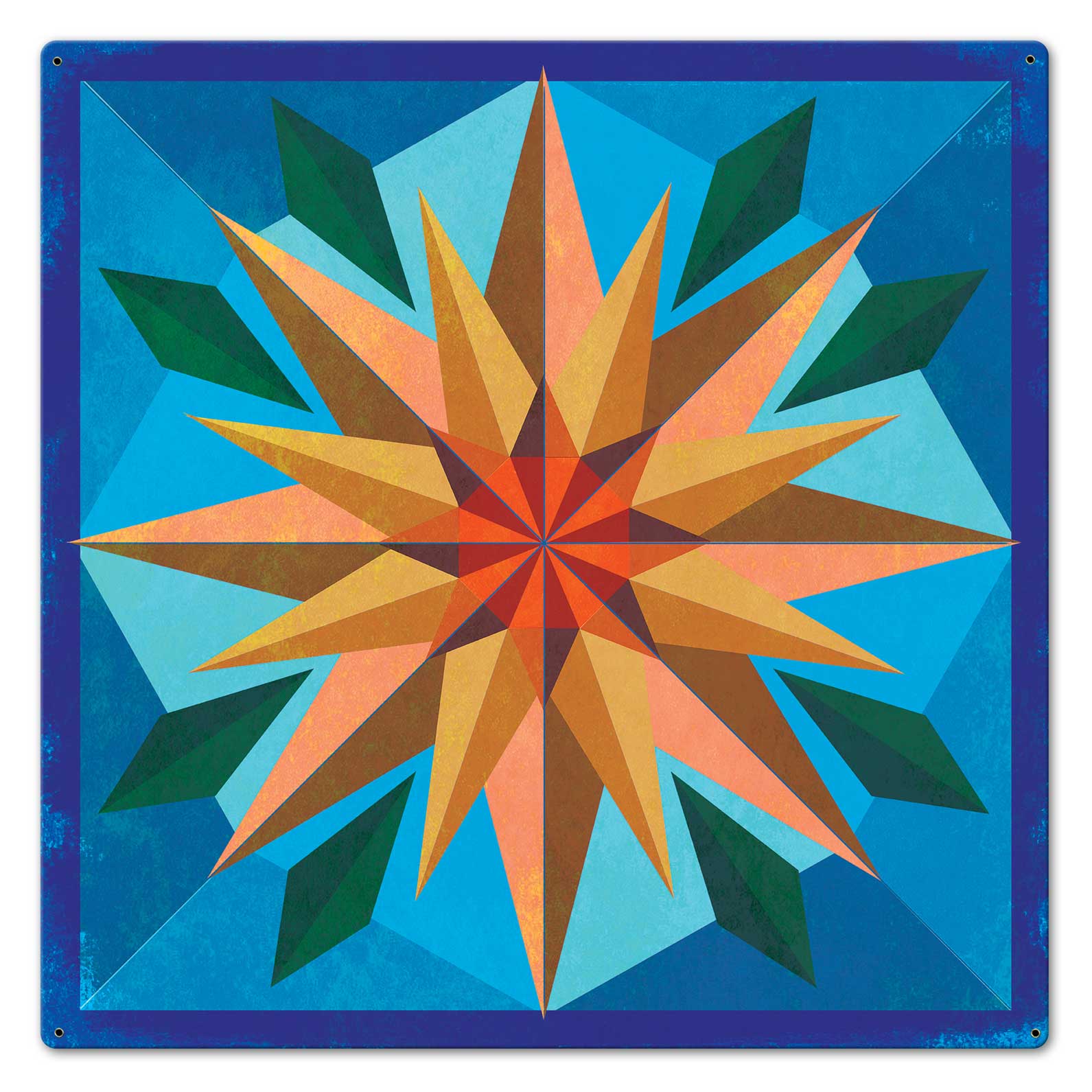 Sunflower Light Blue Background