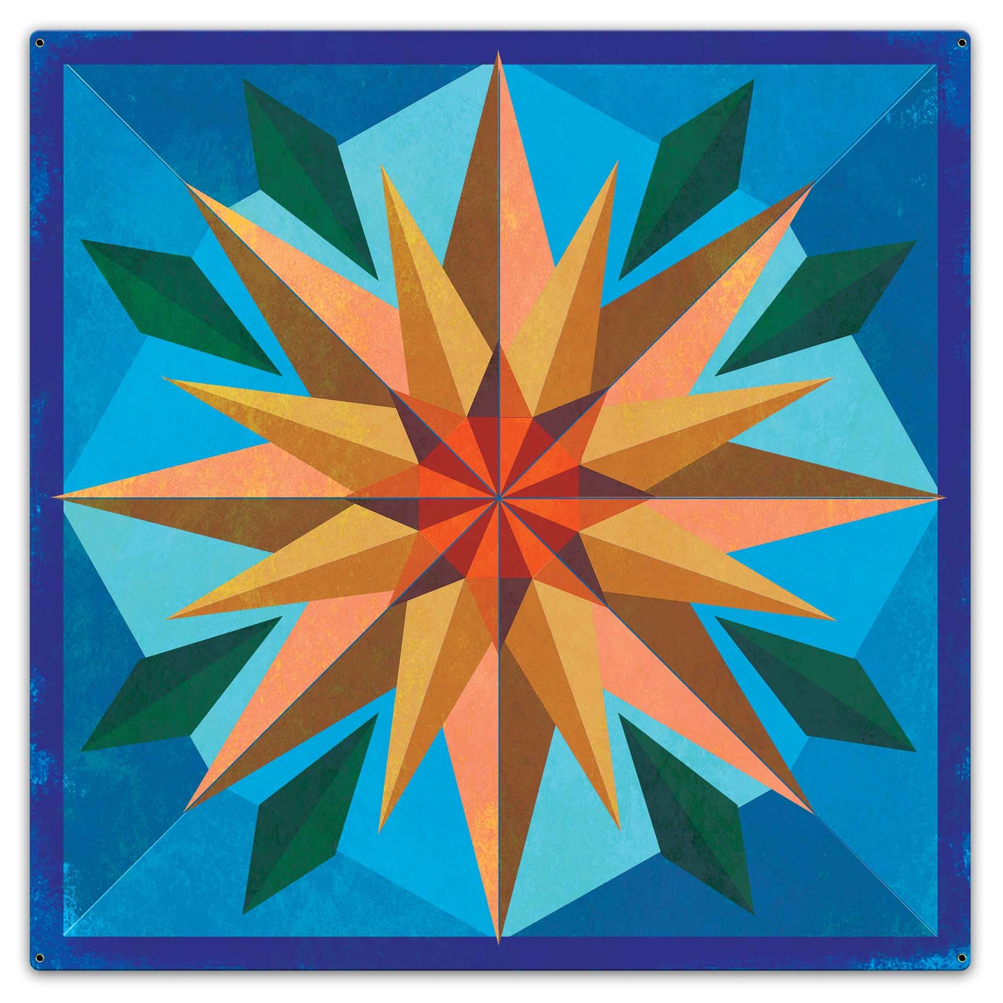 Sunflower Light Blue Background