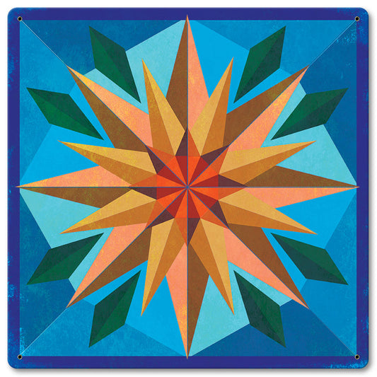 Sunflower Light Blue Background