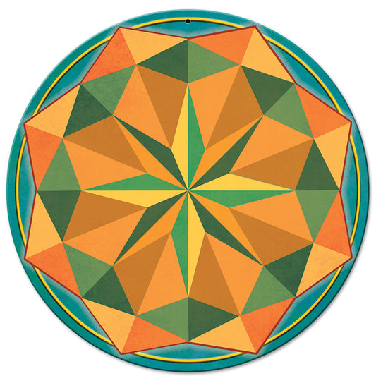 8 Point Star So West 14 x 14 Round