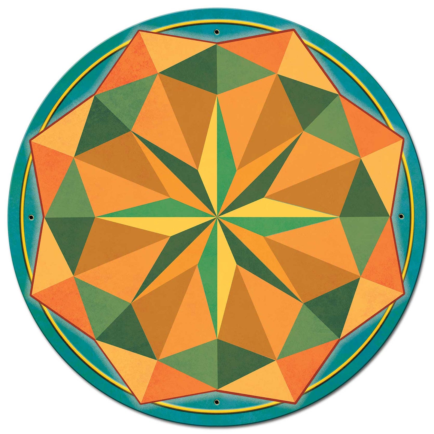 8 Point Star So West 28 x 28 Round