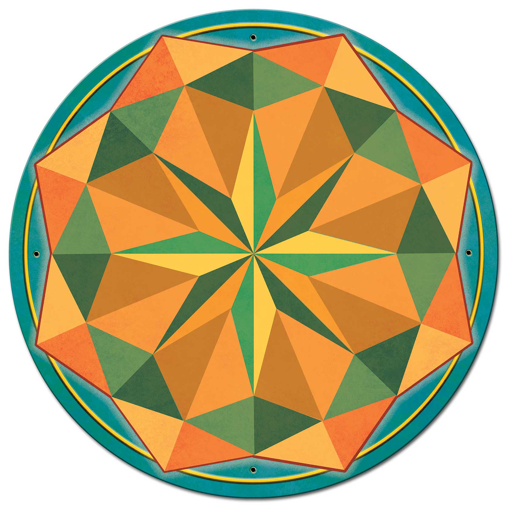 8 Point Star So West 28 x 28 Round