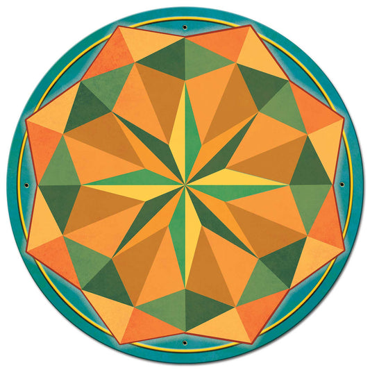 8 Point Star So West 28 x 28 Round