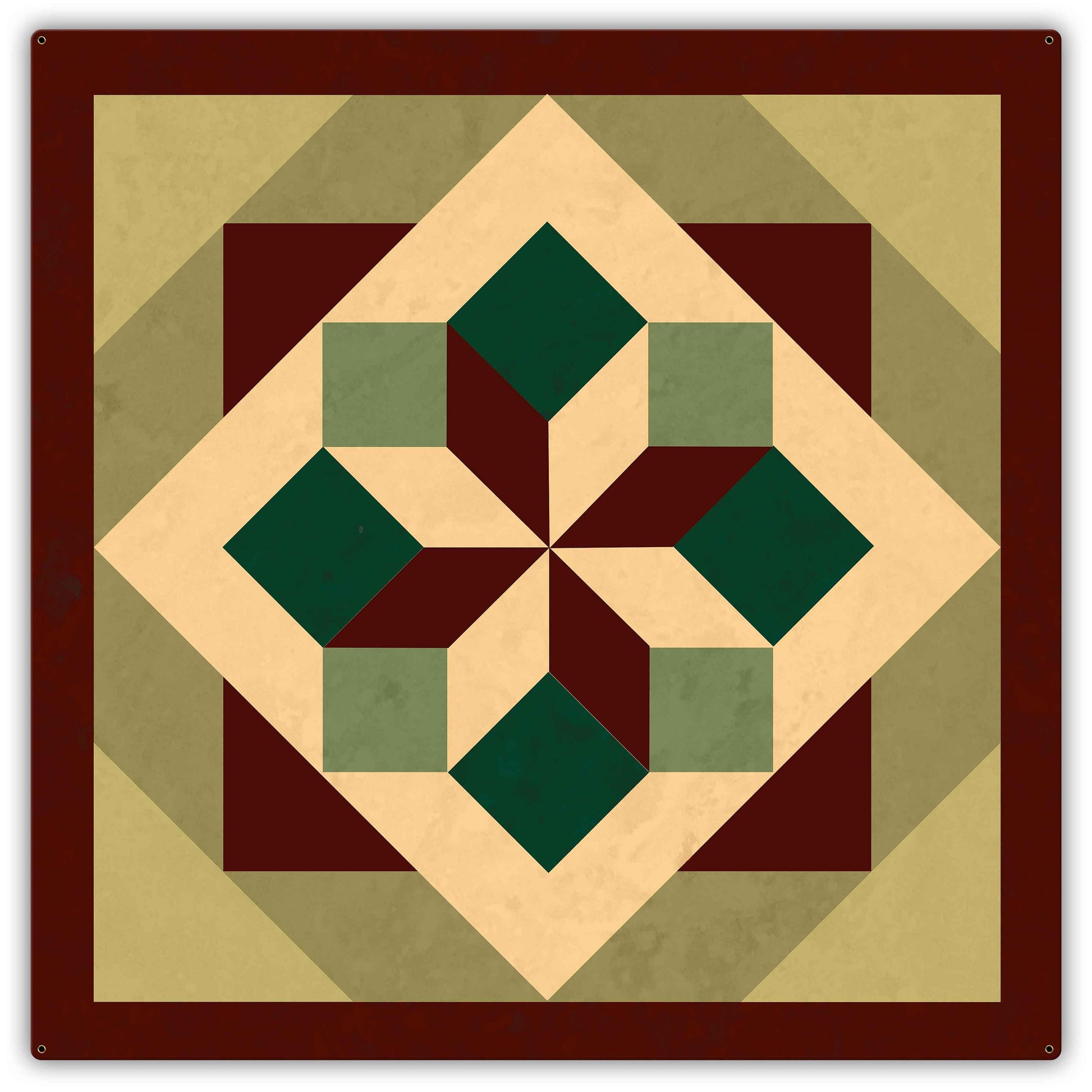 Morning Star Design 4 42 x 42 Custom Shape