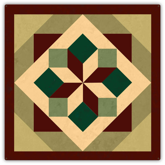 Morning Star Design 4 42 x 42 Custom Shape