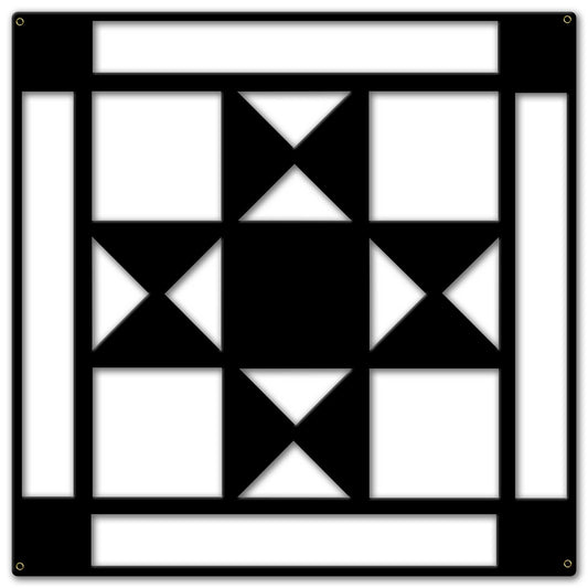 Silhouette Nine Square 24 x 24 Custom Shape