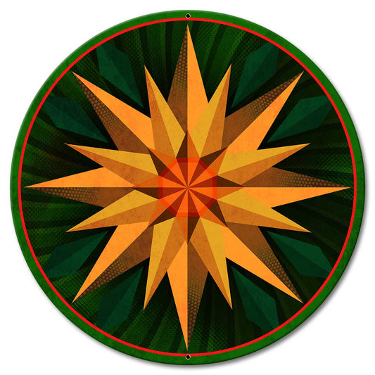 Sunflower Sphere 18 x 18 Custom Shape