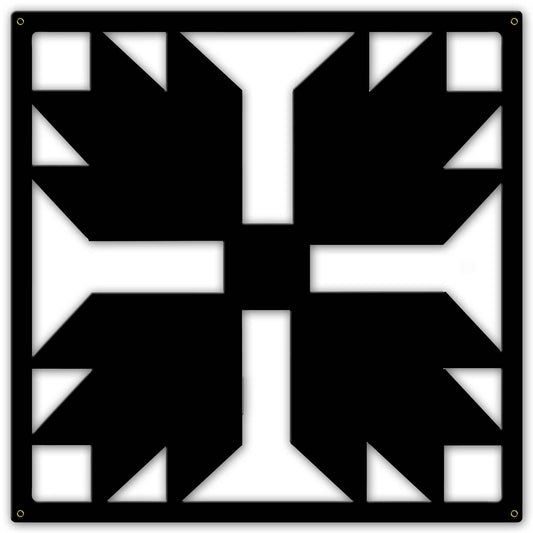 SILHOUETTE BEAR CLAW 36 x 36 Custom Shape