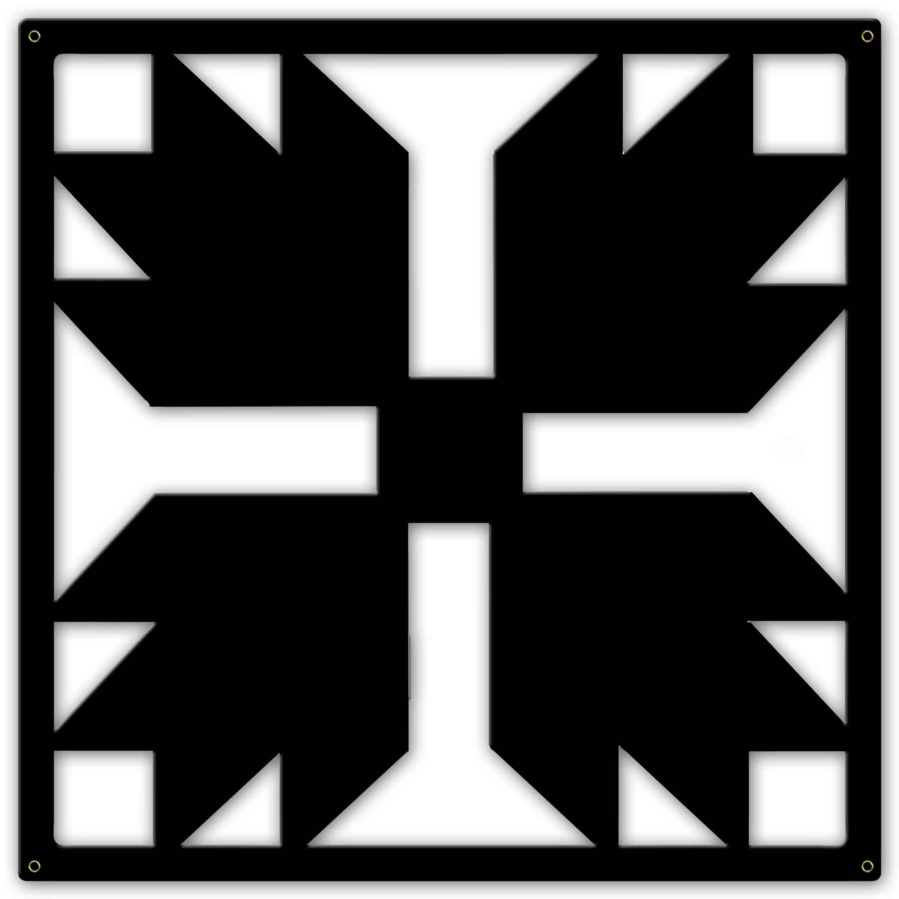 SILHOUETTE BEAR CLAW 18 x 18 Custom Shape