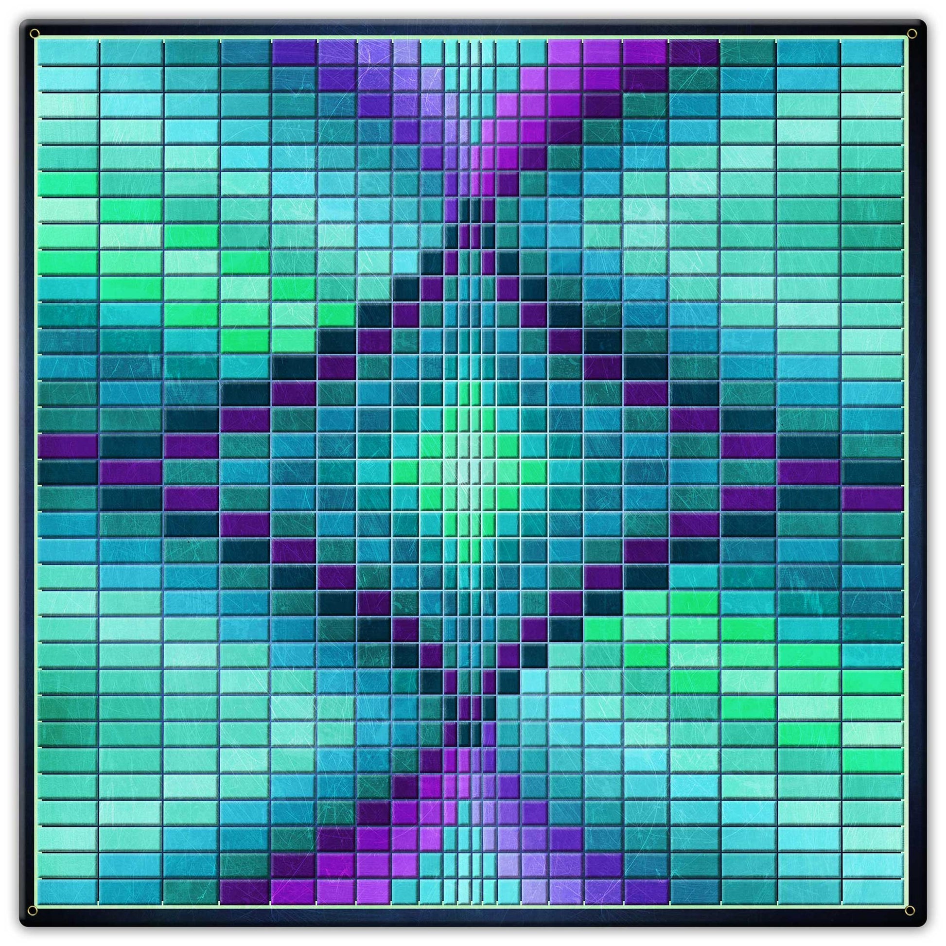 AQP684 - WAVE QUILT BLUE