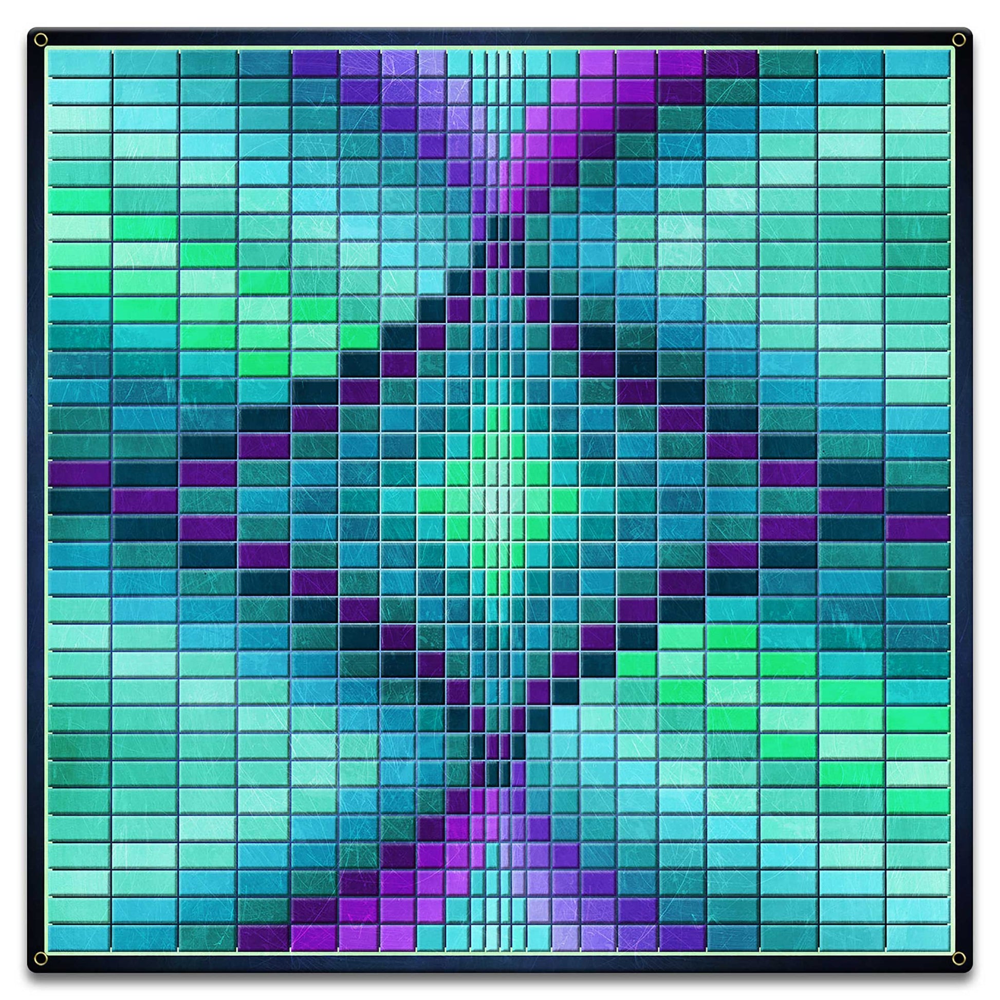 AQP686 - WAVE QUILT BLUE