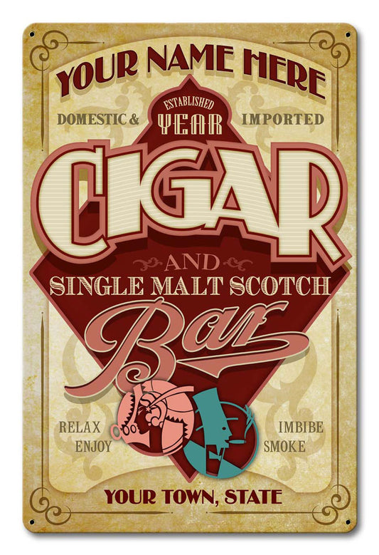 Cigar Bar - Personalized