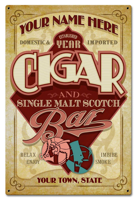 Cigar Bar - Personalized