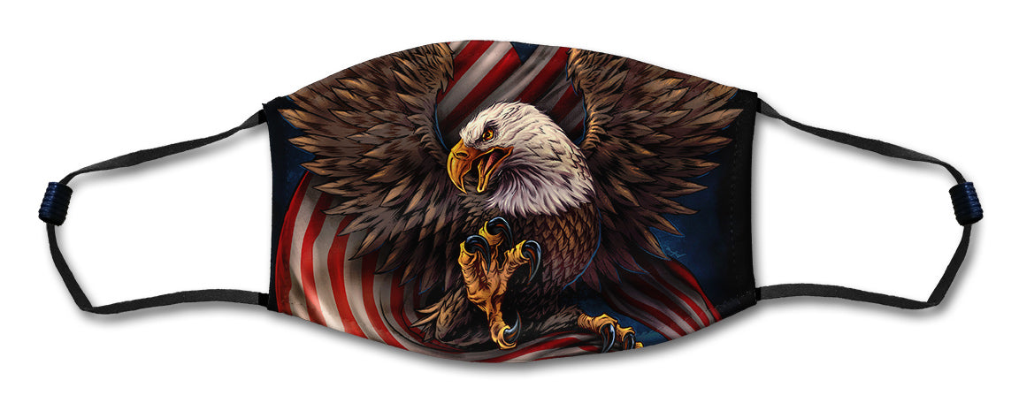 Eagle And Flag Mask