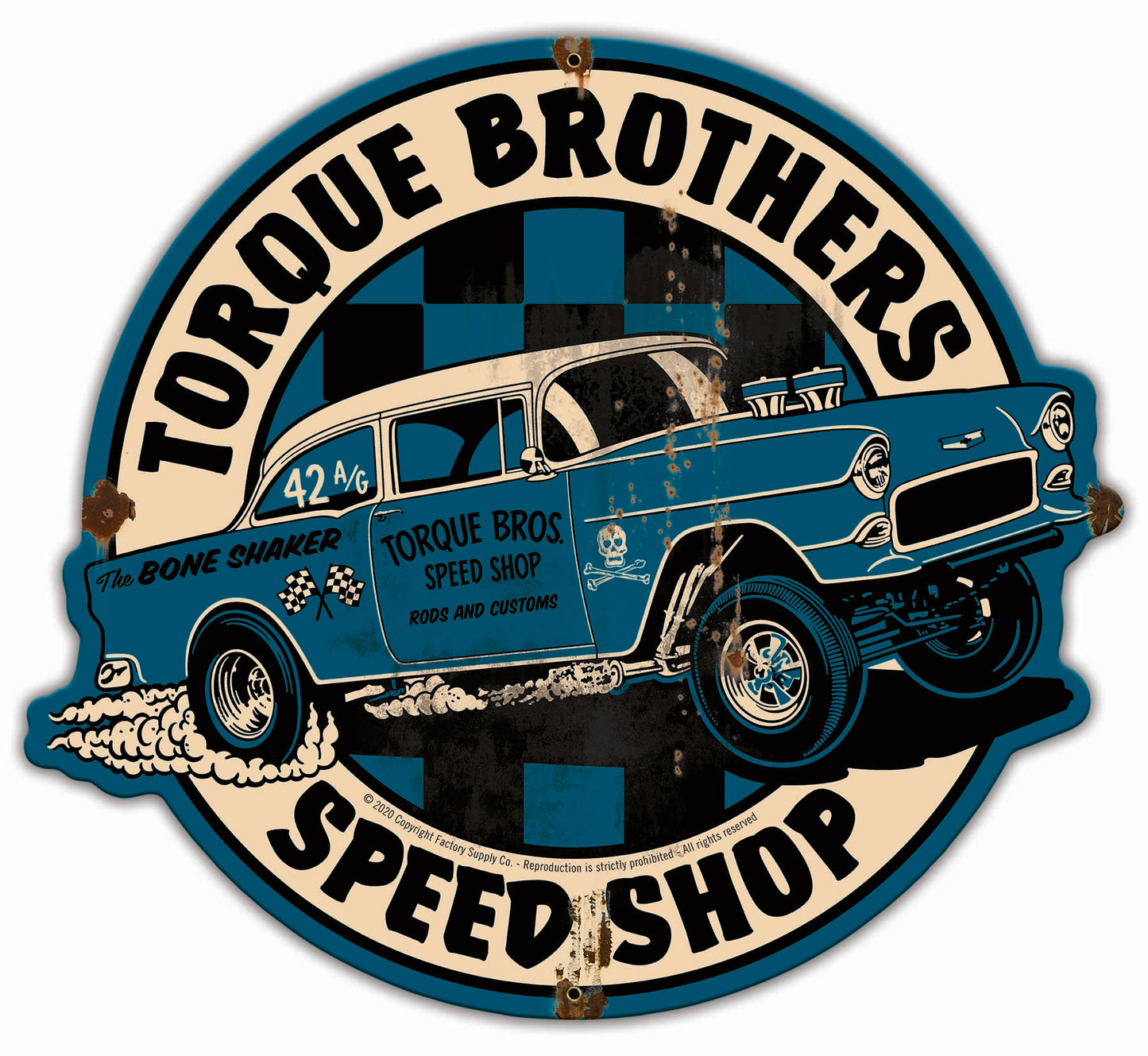 Torque Bros 55 Chevy Gasser