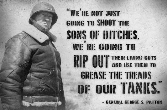 HA122 - PATTON QUOTE