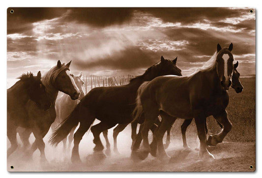 Running Horses