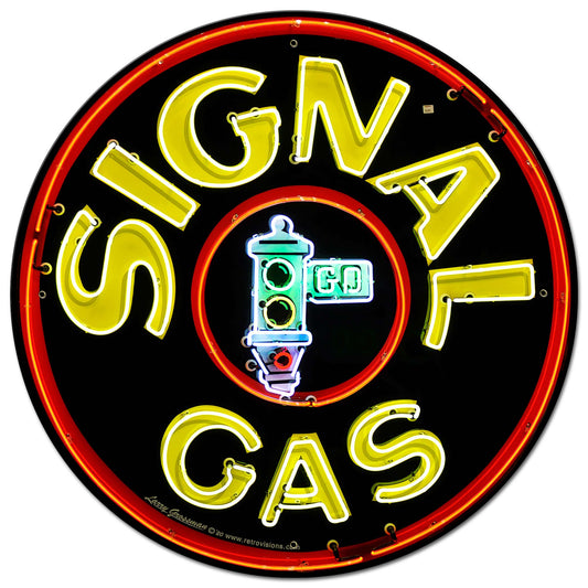 Signal Gas Sign