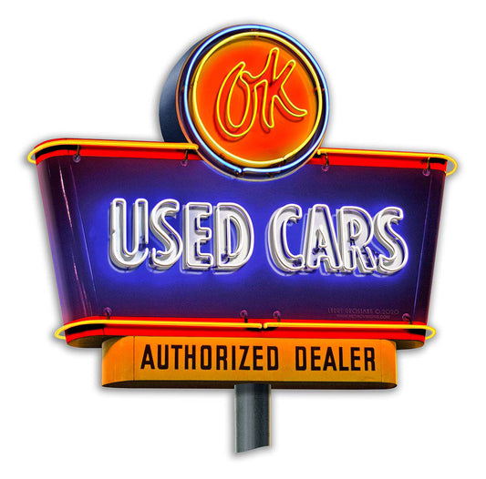 Used Car Sign Cut-out