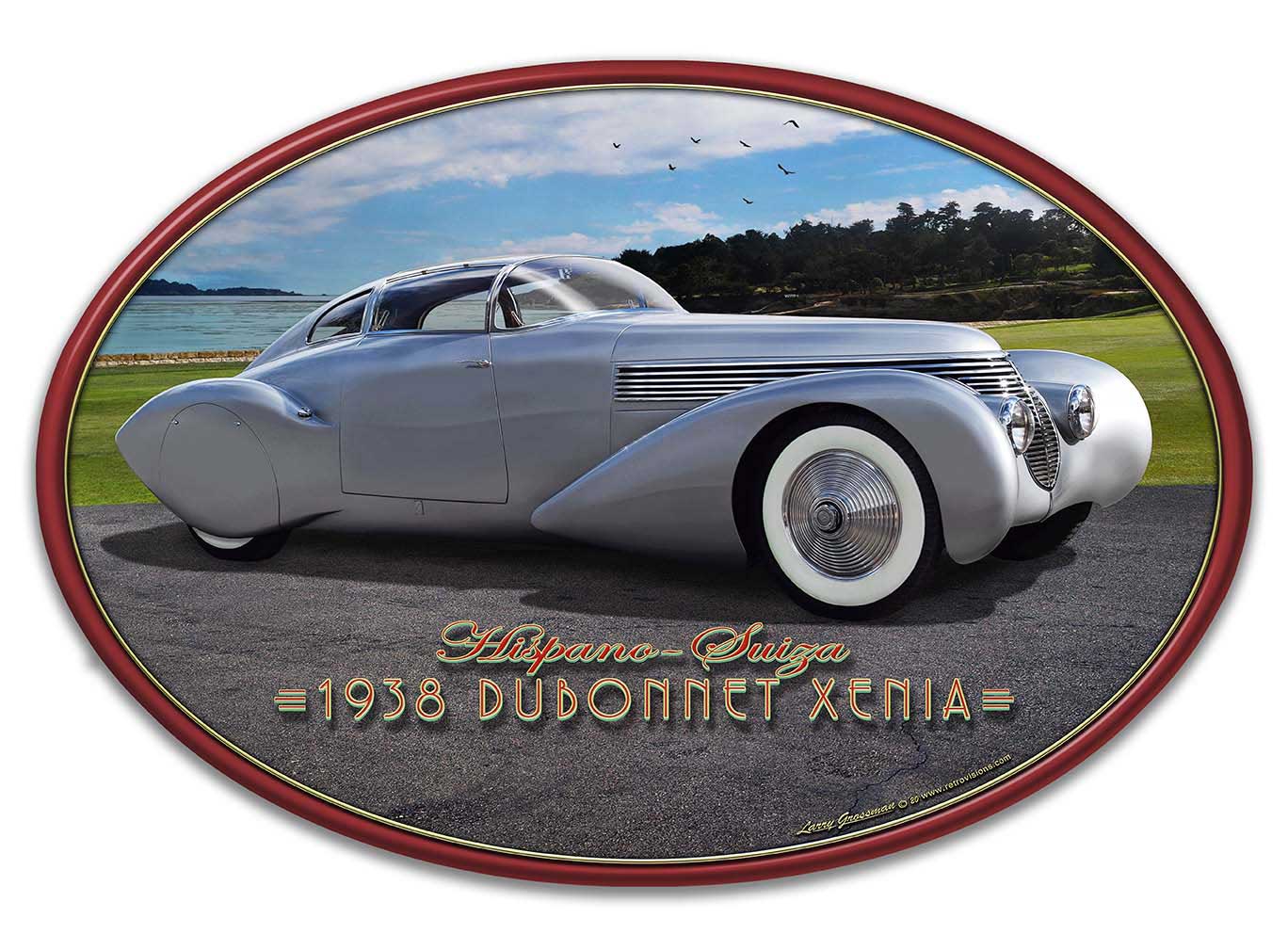 1938 Dubonnet Xenia Frame