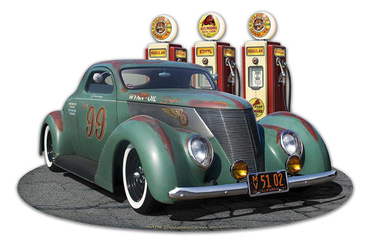 1937 Speed Coupe W Pumps Cut-out