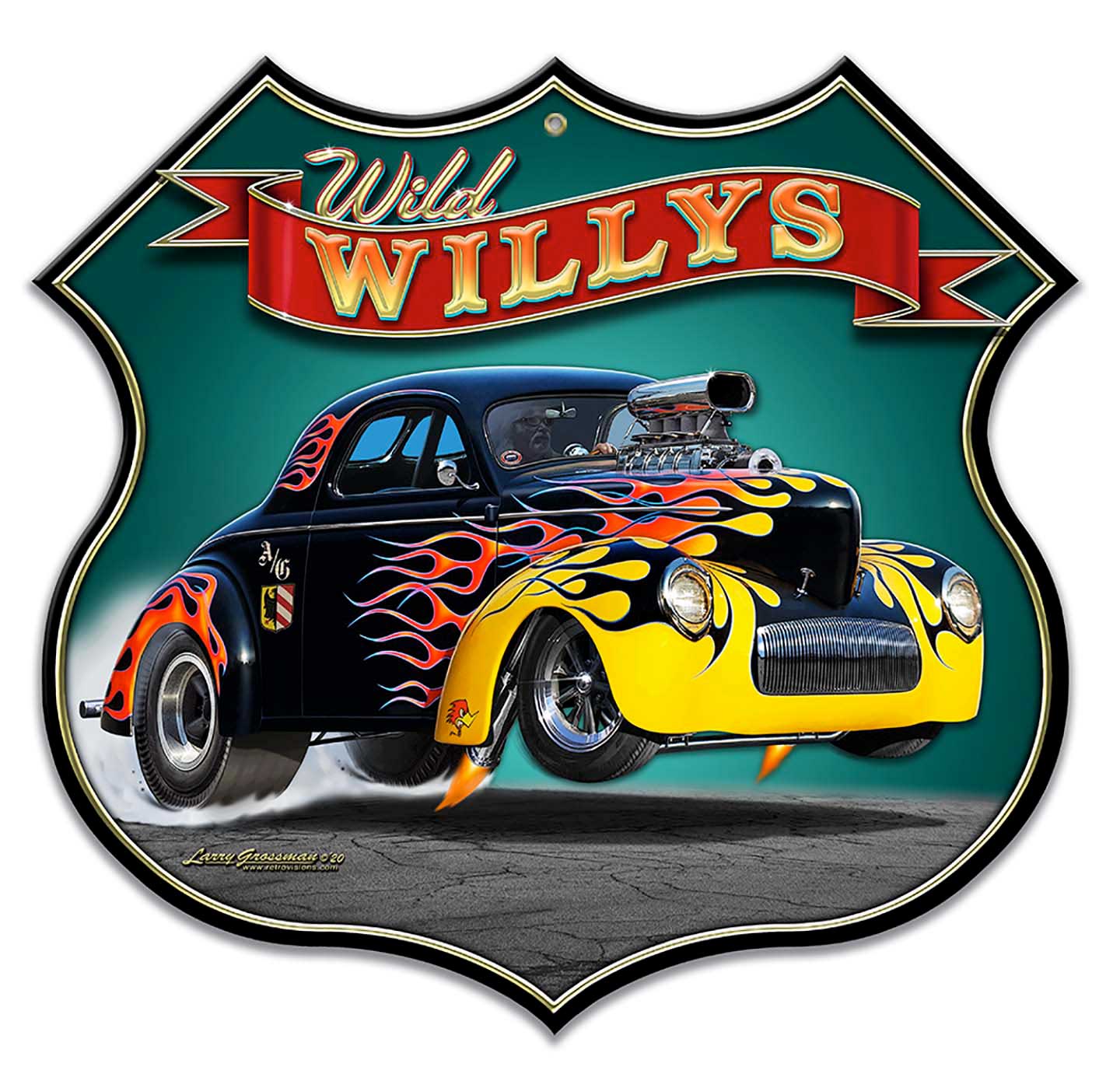 1940 Willy's Shield